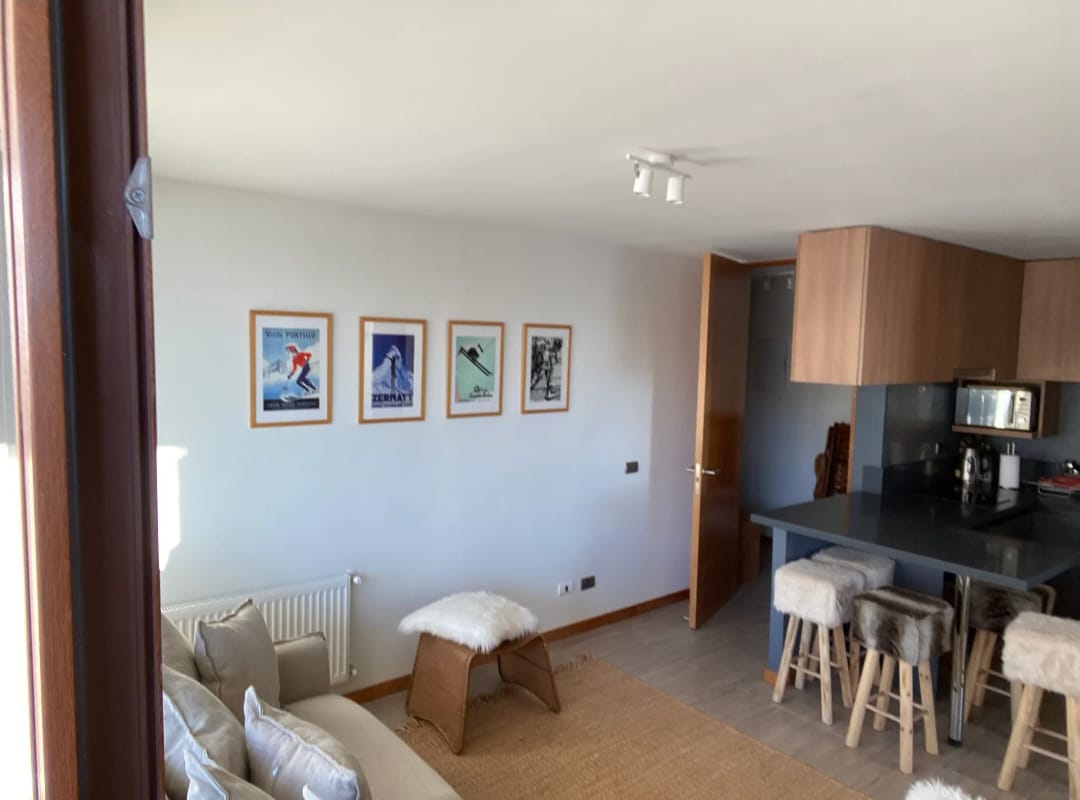 Hermoso Departamento en la Parva farellones 5 a 6 huéspedes